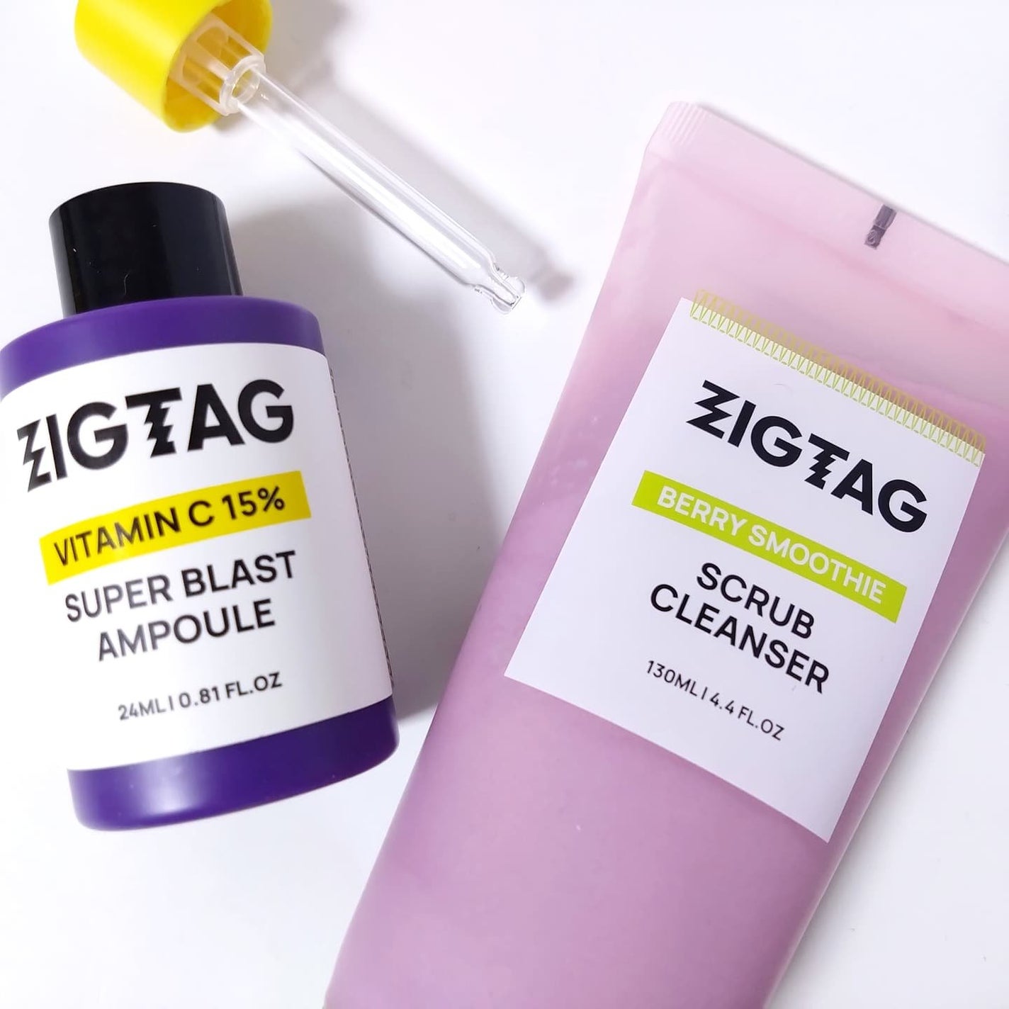 ビタミンC15%スーパーブラストアンプル/ZIGTAG/美容液を使ったクチコミ(3枚目)