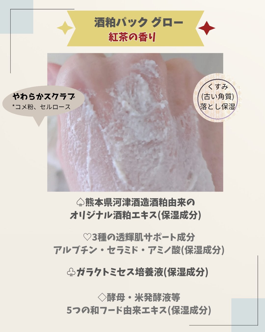 ワフードメイド 酒粕パック/pdc/洗い流すパック・マスクを使ったクチコミ(2枚目)