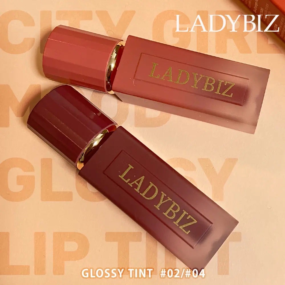 シティガールムードグロッシーティント/LADYBIZ/リップティントを使ったクチコミ(1枚目)