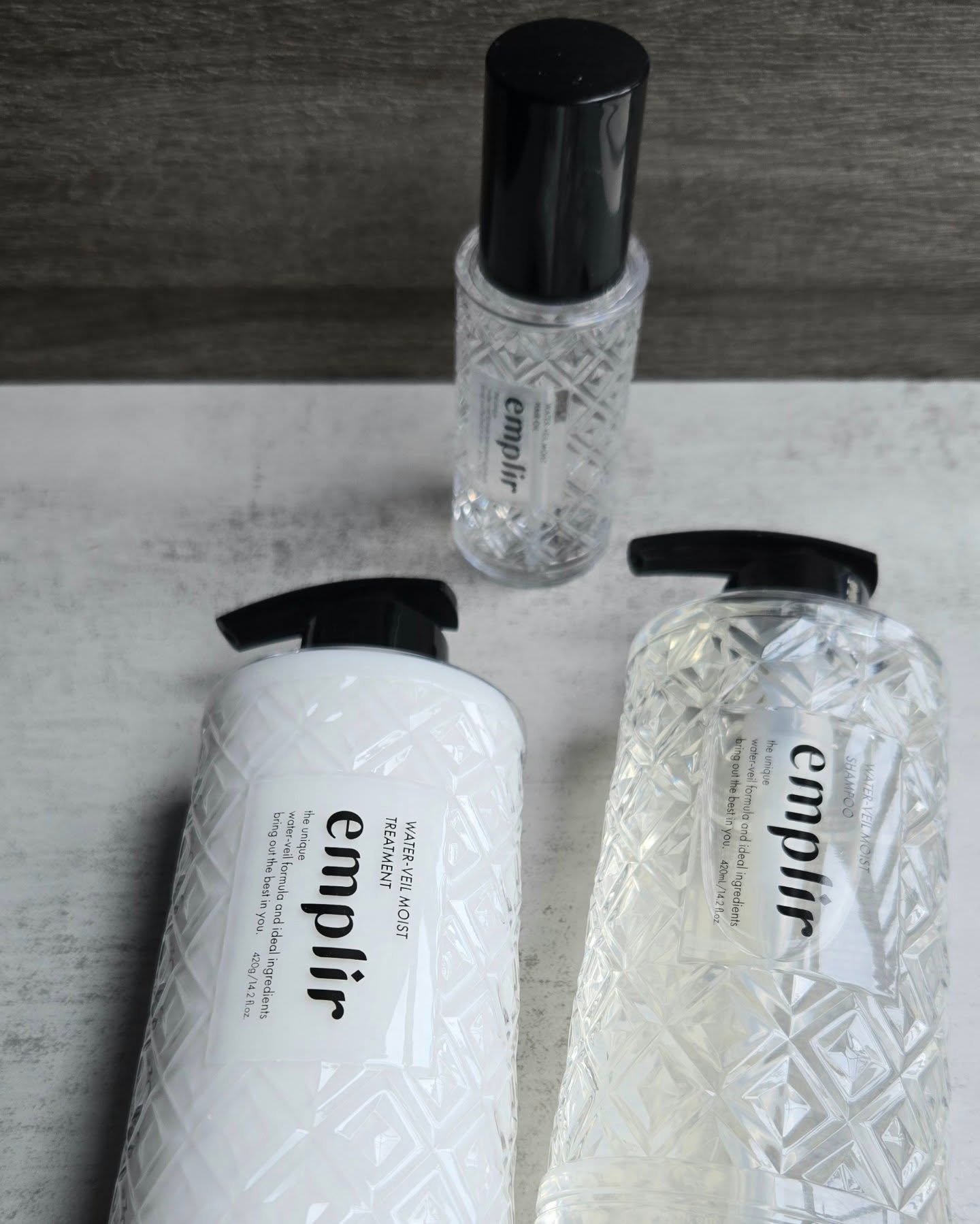 ウォーターベール　モイストシャンプー／トリートメント/emplir/市販シャンプーを使ったクチコミ（2枚目）