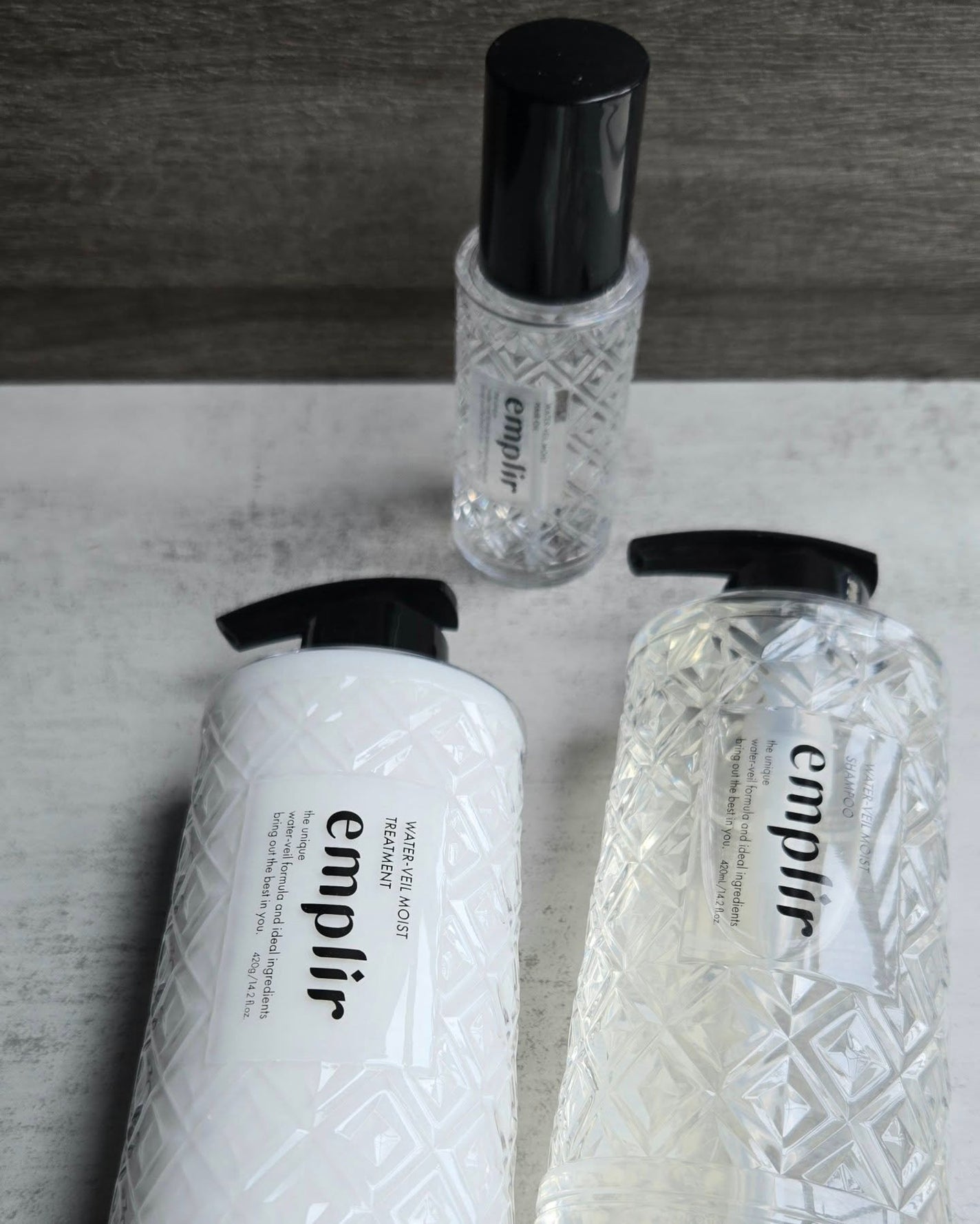 ウォーターベール モイストシャンプー/トリートメント/emplir/市販シャンプーを使ったクチコミ(2枚目)