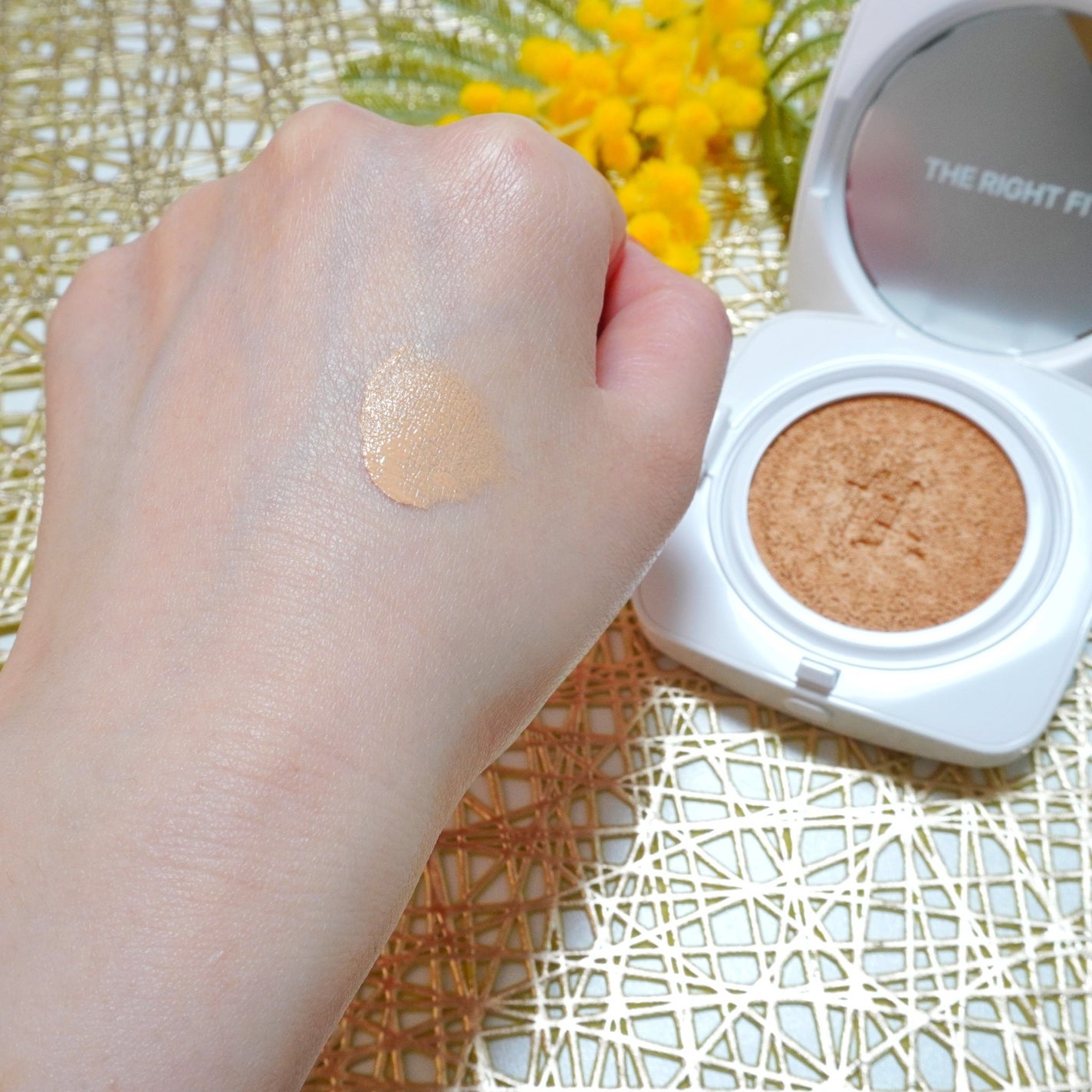 レイヤリングフィットカバークッションEX/TFIT/クッションファンデーションを使ったクチコミ(4枚目)