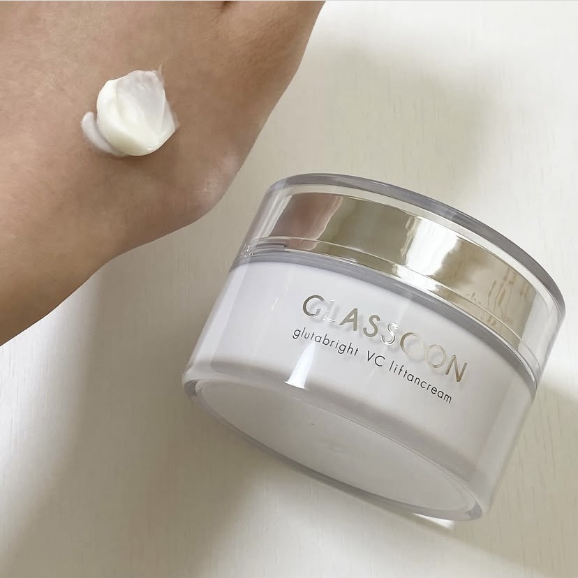 グラスーン　グルタブライト　ＶＣ　リフタンクリーム/GLASSOON/フェイスクリームを使ったクチコミ（3枚目）
