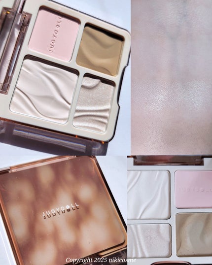 JUDYDOLL メリハリマスターパレット/JUDYDOLL/パウダーハイライトを使ったクチコミ(6枚目)