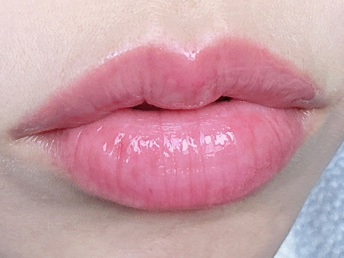 ピュアウォーターリップグロス/dasique/リップグロスを使ったクチコミ(4枚目)