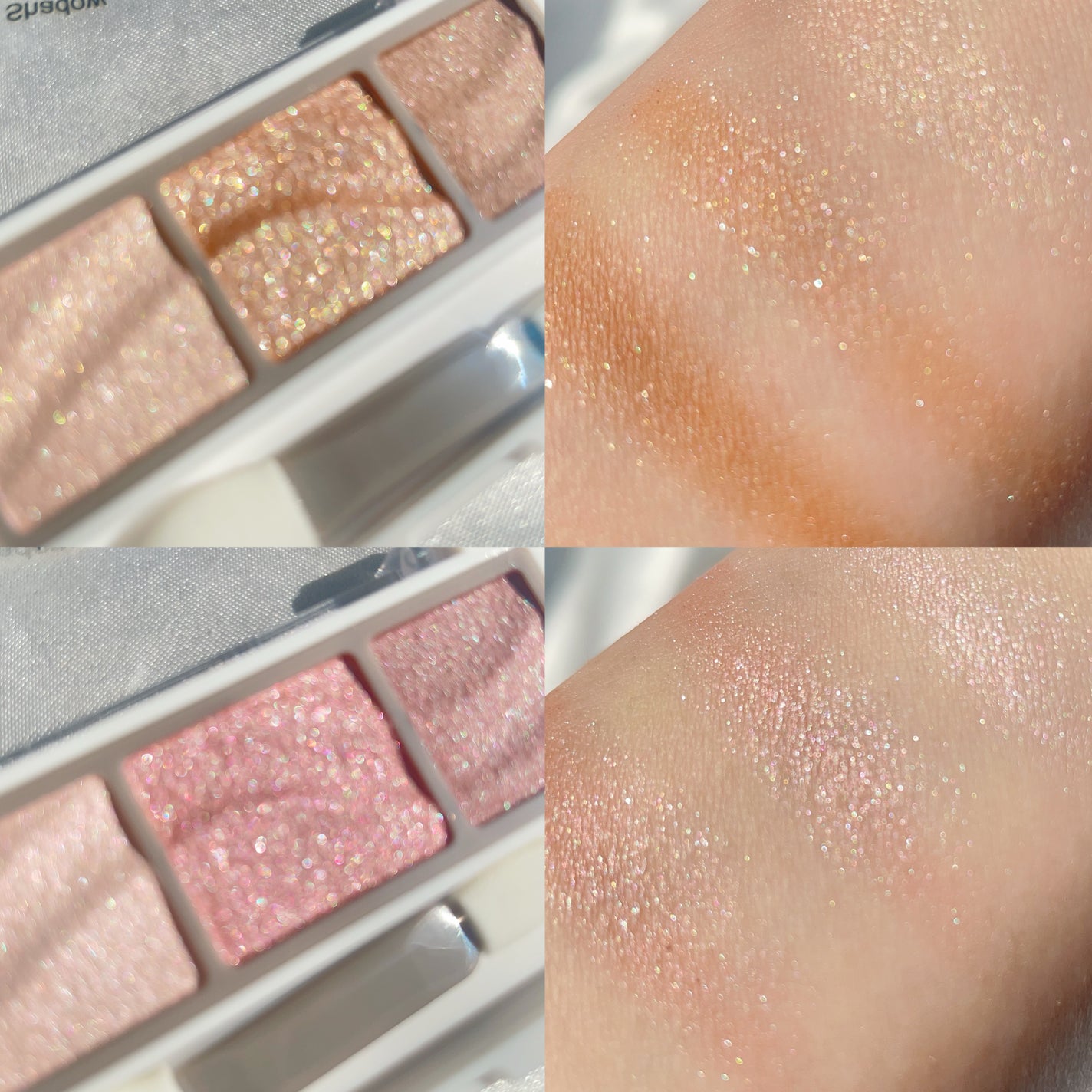 ライティングアップアイシャドウ/CEZANNE/アイシャドウを使ったクチコミ(4枚目)