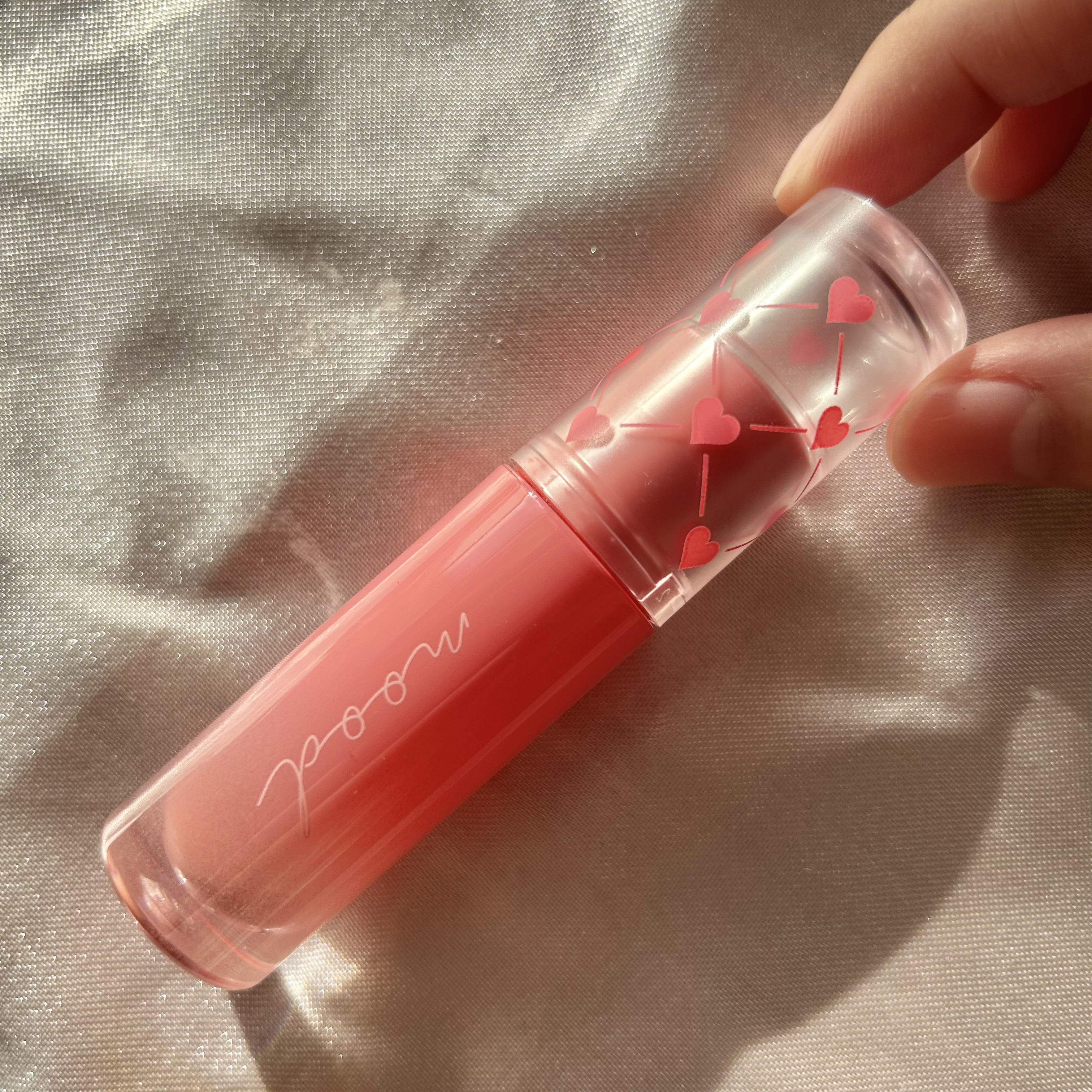 ペリペラ インク ムード グロイ ティント 30 HAPPY BERRY(幸運ピンクベリー)/PERIPERA/リップティントを使ったクチコミ（2枚目）