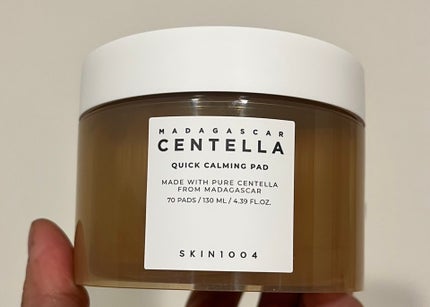 センテラ クイックカーミングパッド/SKIN1004/トナーパッドを使ったクチコミ(1枚目)