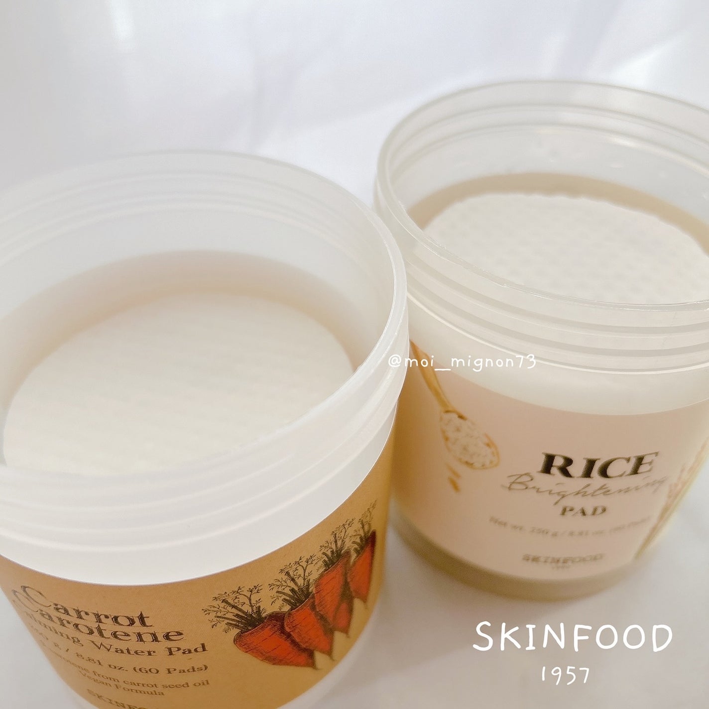 キャロットカロテン カーミングウォーターパッド/SKINFOOD/トナーパッドを使ったクチコミ(5枚目)