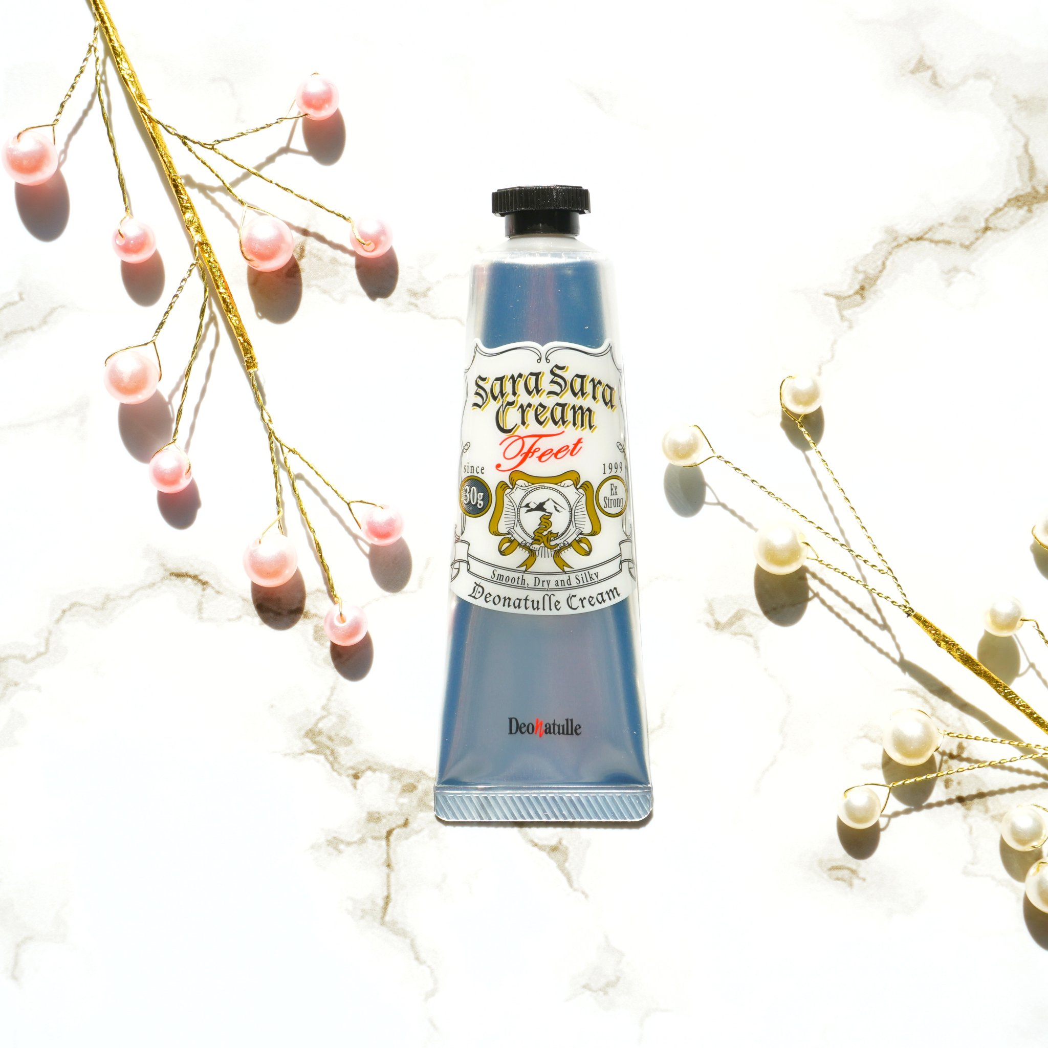 薬用足指さらさらクリーム/デオナチュレ/デオドラント・制汗剤を使ったクチコミ（2枚目）