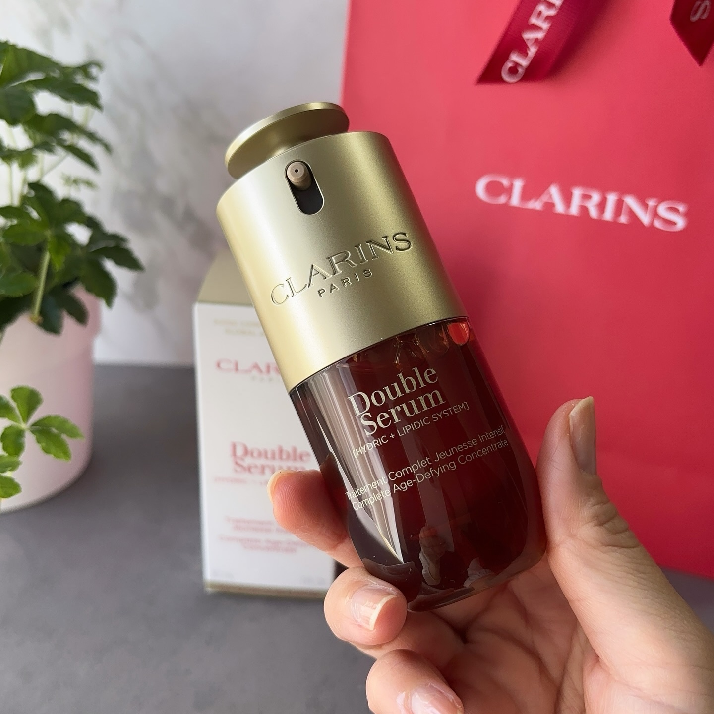 ダブル セーラム ADC/CLARINS/美容液を使ったクチコミ（3枚目）