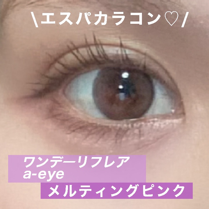 a-eye 1day メルティングピンク/Refrear/ワンデー（１DAY）カラコンを使ったクチコミ（1枚目）
