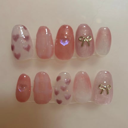 ジェルネイル(ライト対応)/セリア/ジェルネイルを使ったクチコミ(2枚目)