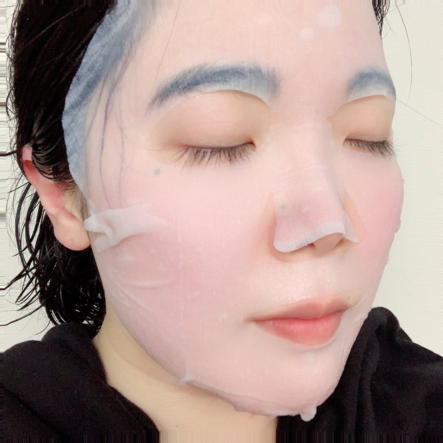 薬用リンクルエッセンスマスク ホワイト/なめらか本舗/シートマスク・パックを使ったクチコミ(5枚目)