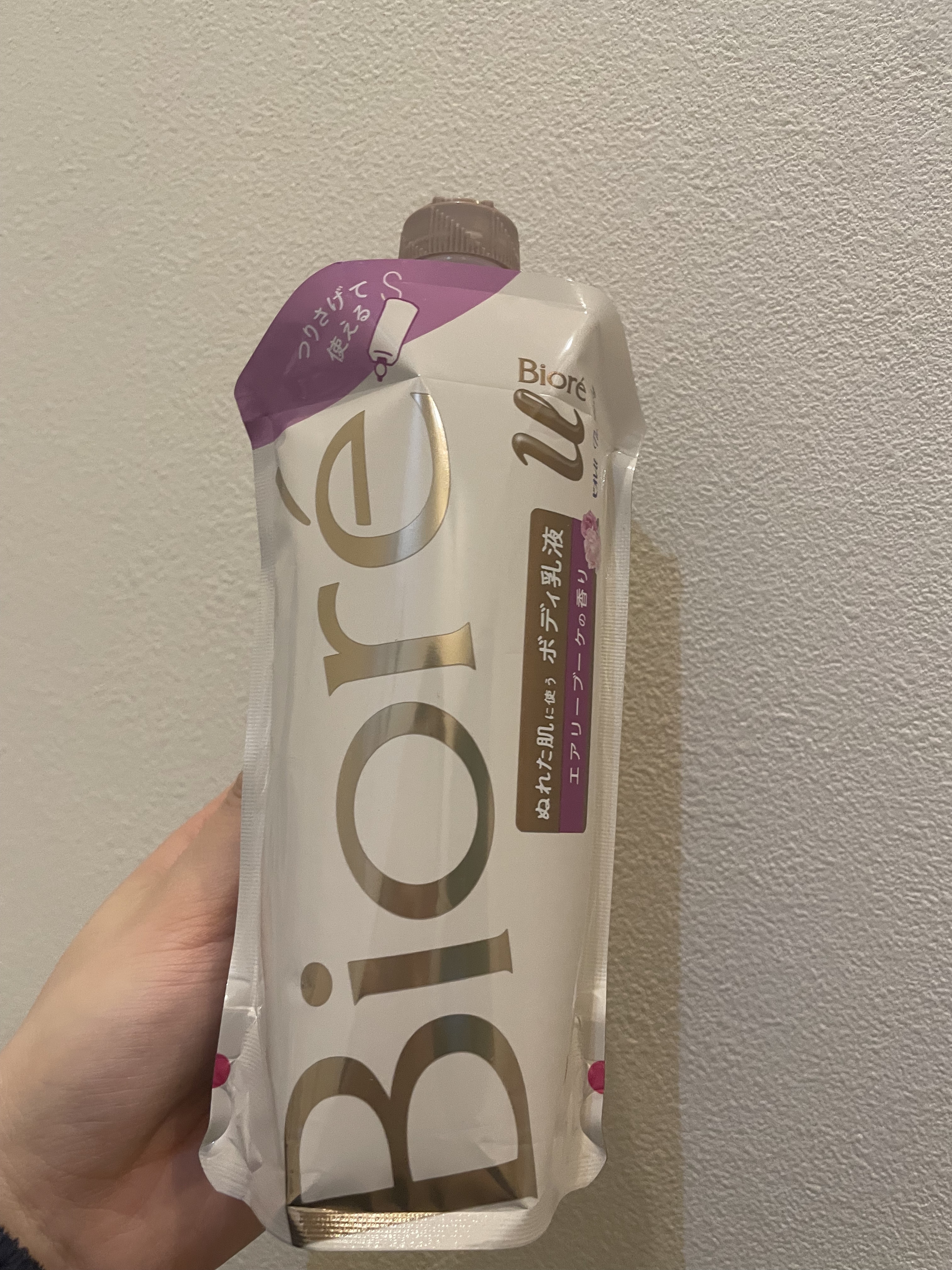 ザ ボディ ぬれた肌に使うボディ乳液 エアリーブーケの香り/ビオレu/ボディミルクを使ったクチコミ（1枚目）