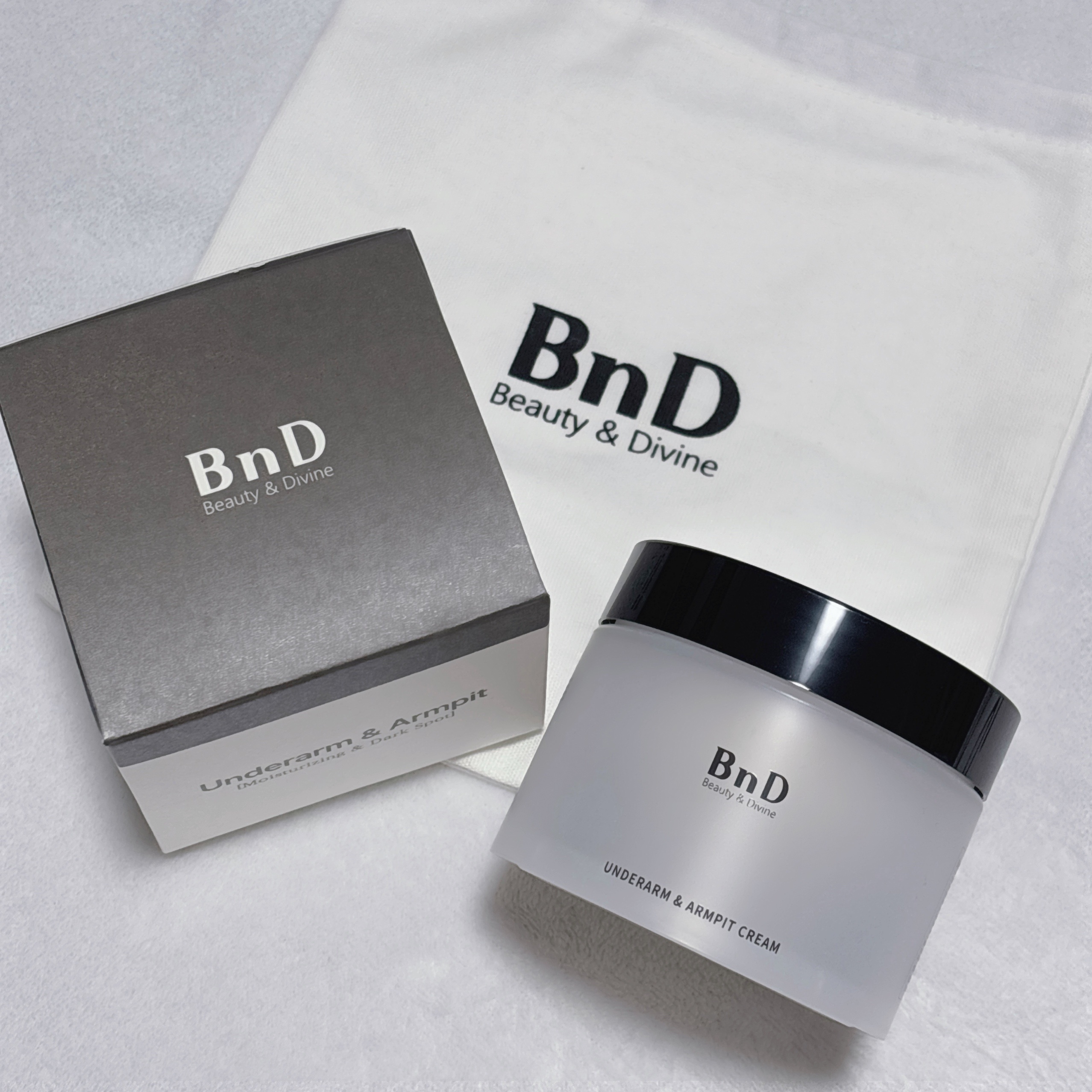 BnDアンダーアームクリーム(ボディクリーム)/BnD/デリケートゾーンケアを使ったクチコミ（2枚目）