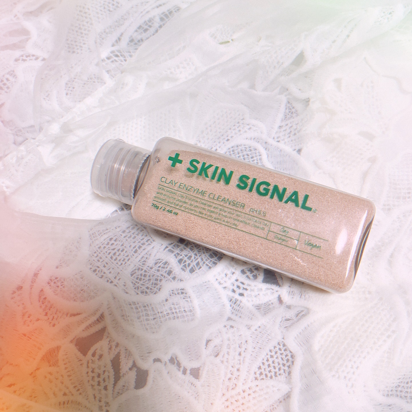 ピンククレイ酵素クレンザー/SKIN SIGNAL/洗顔パウダーを使ったクチコミ（2枚目）