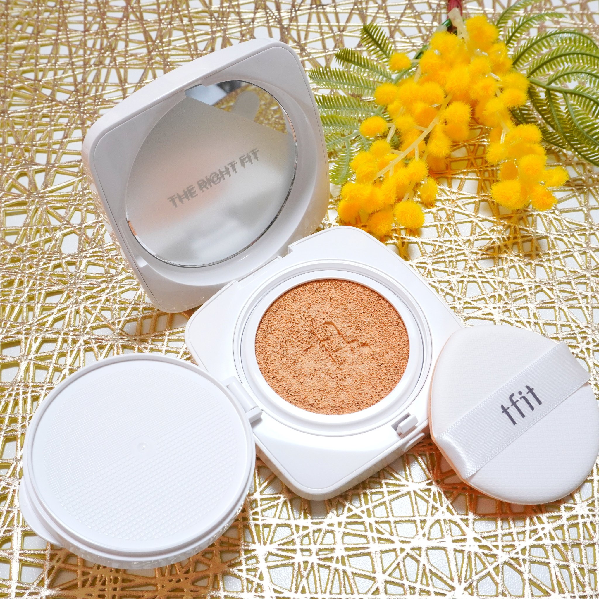 レイヤリングフィットカバークッションEX/TFIT/クッションファンデーションを使ったクチコミ（3枚目）