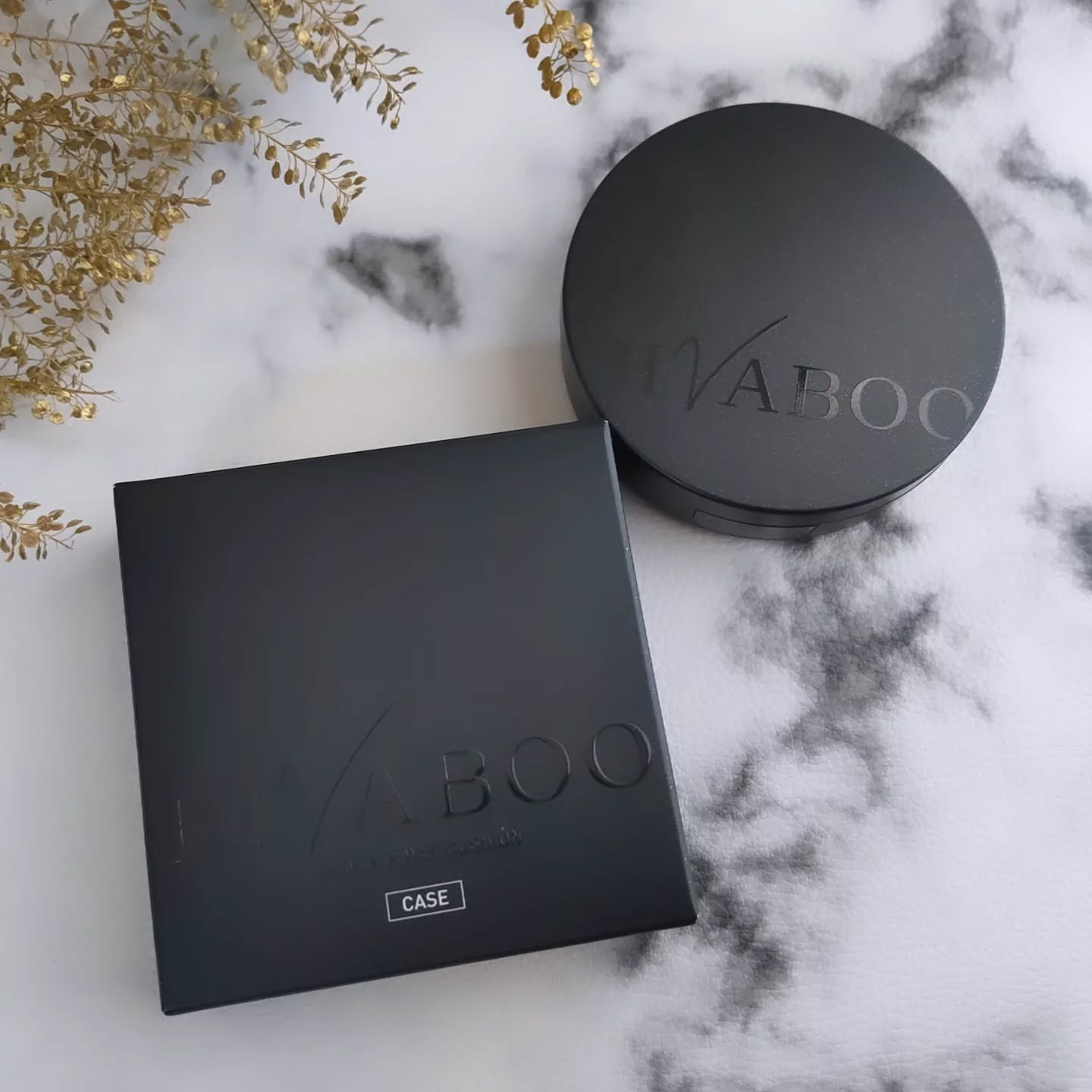 ベルベットジュエルクッション/BIVABOO/クッションファンデーションを使ったクチコミ（2枚目）