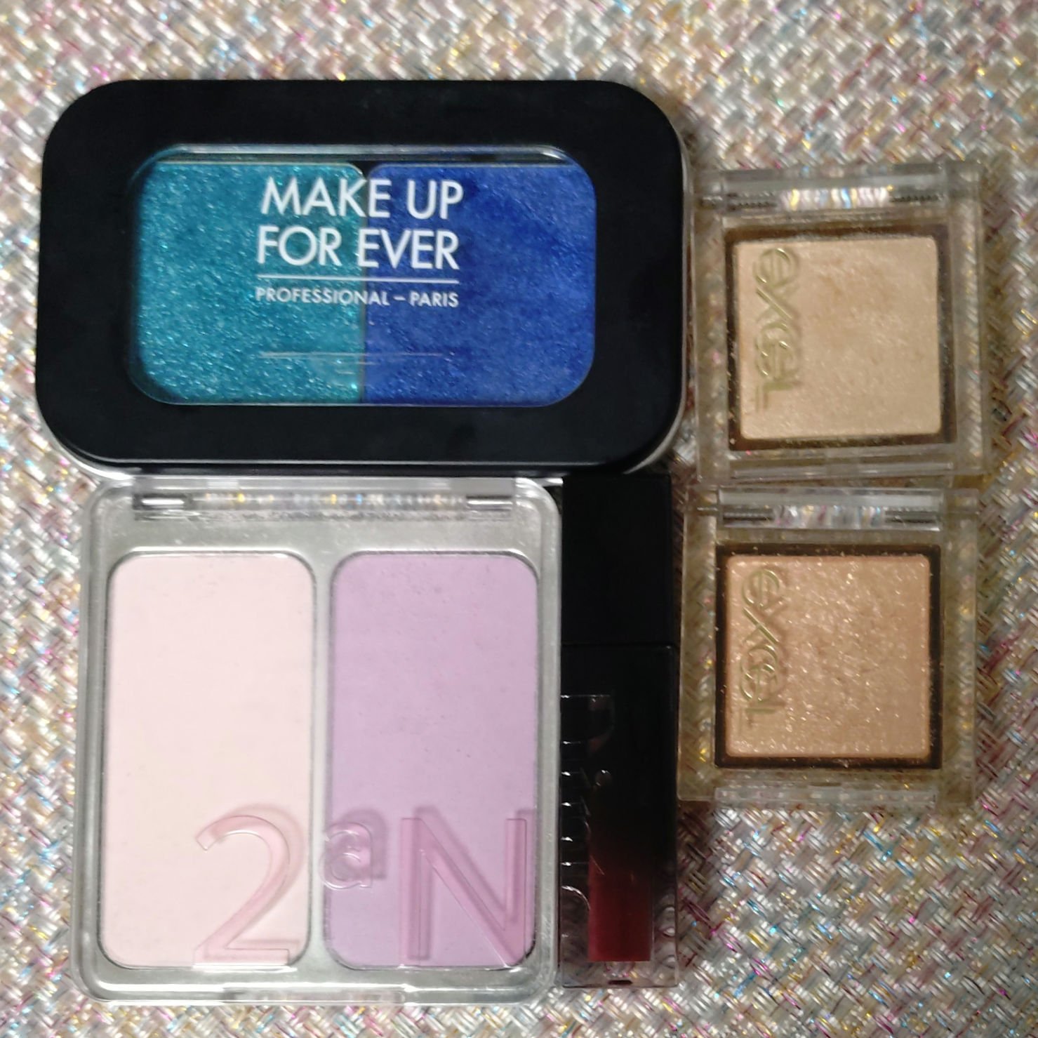 アーティストカラーシャドウ D-236 ラグーンブルー/MAKE UP FOR EVER/アイシャドウパレットを使ったクチコミ（1枚目）