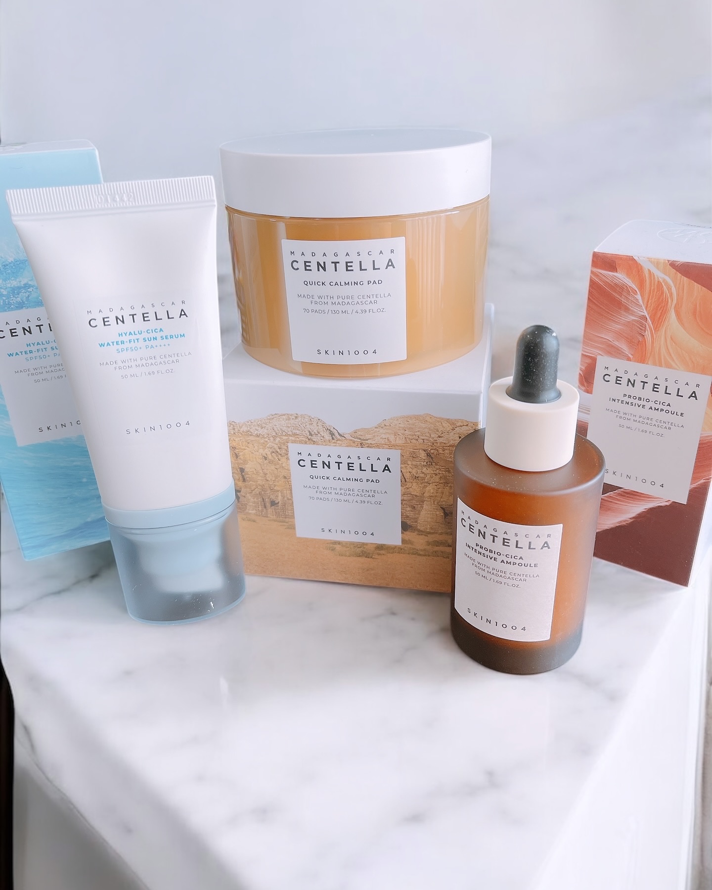 センテラ クイックカーミングパッド/SKIN1004/トナーパッドを使ったクチコミ（1枚目）