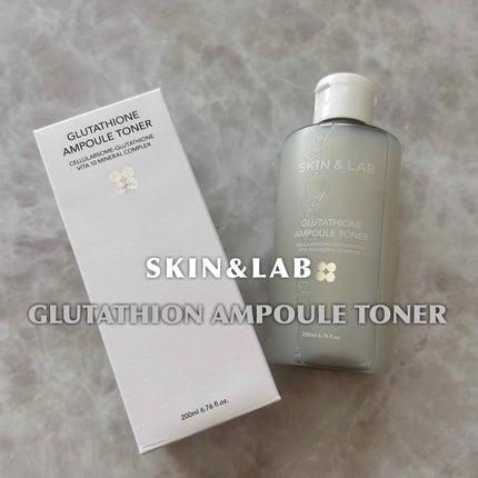 グルタチオンアンプルトナー/SKIN&LAB/化粧水を使ったクチコミ(1枚目)