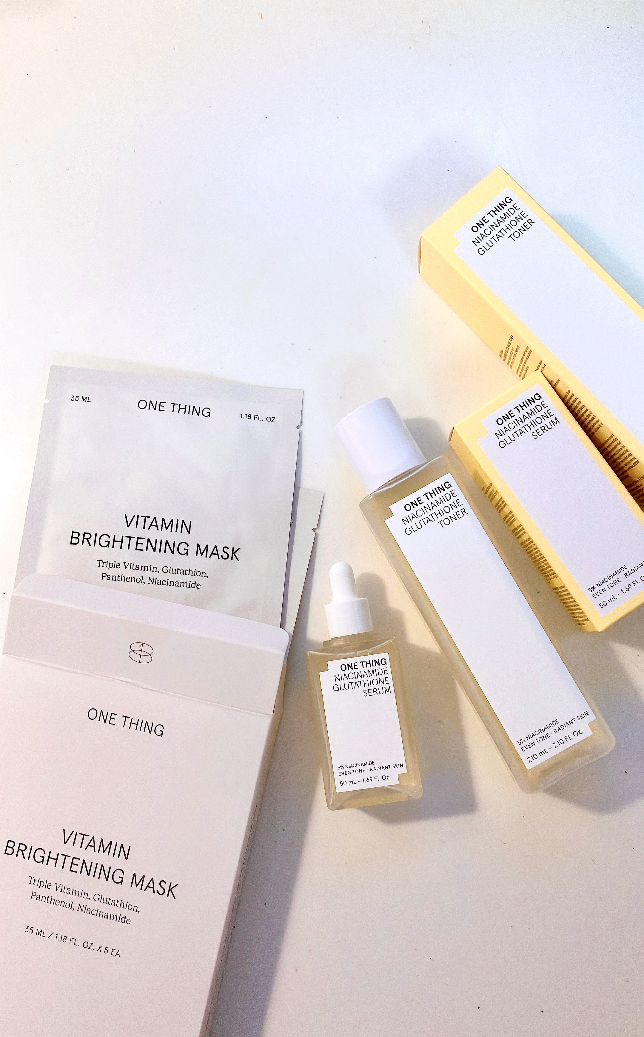 ナイアシンアミドグルタチオンセラム/ONE THING/美容液を使ったクチコミ（1枚目）