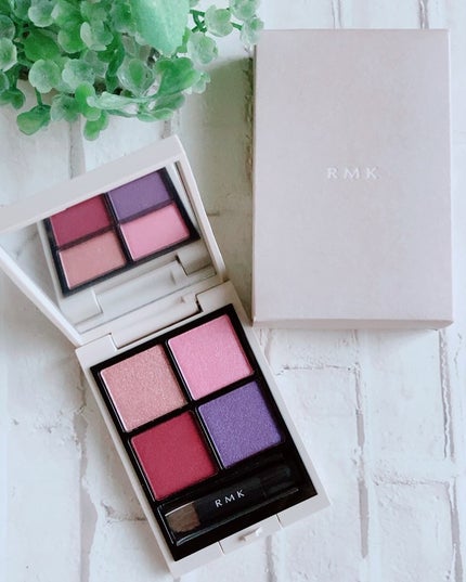 RMK シンクロマティック アイシャドウパレット/RMK/アイシャドウパレットを使ったクチコミ(2枚目)
