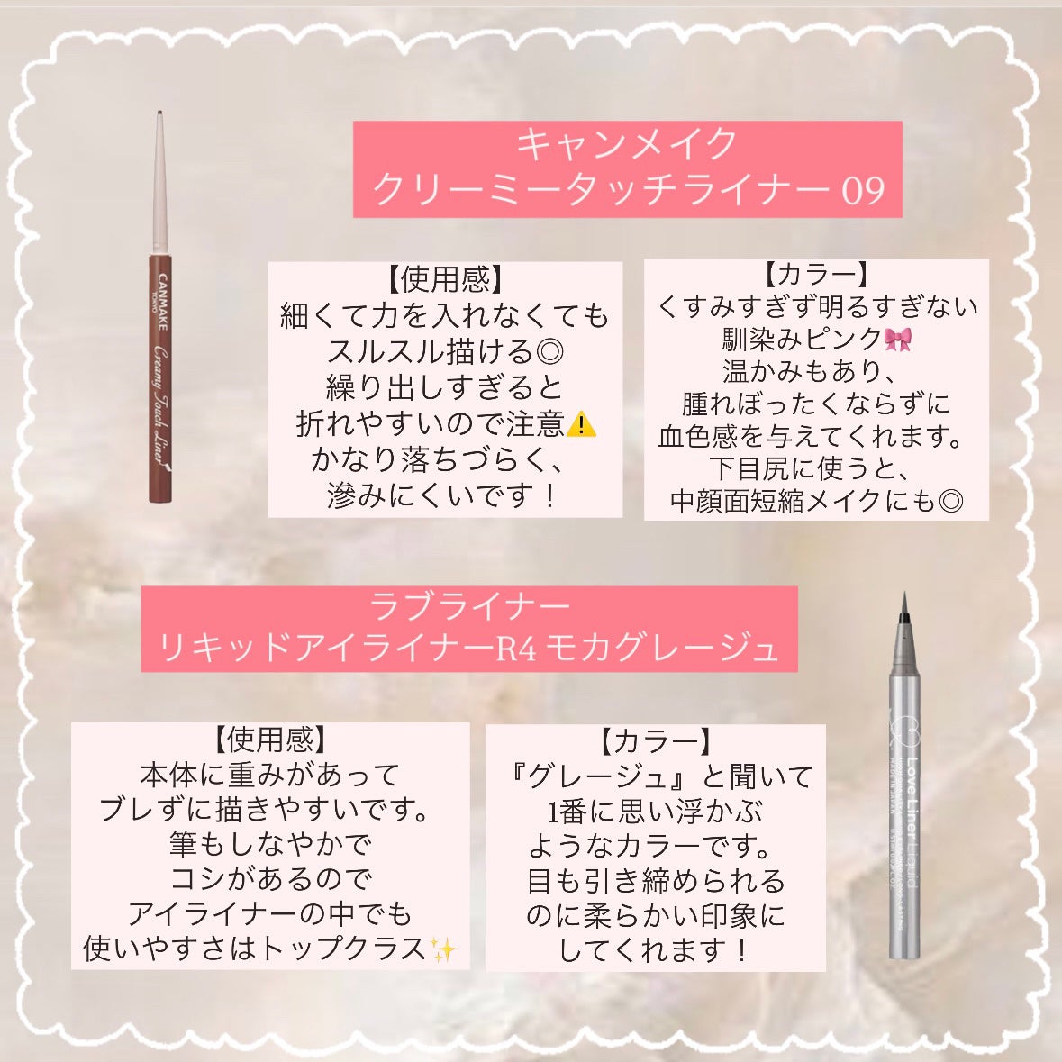 ラスティングリキッドライナー/キャンメイク/リキッドアイライナーを使ったクチコミ(2枚目)