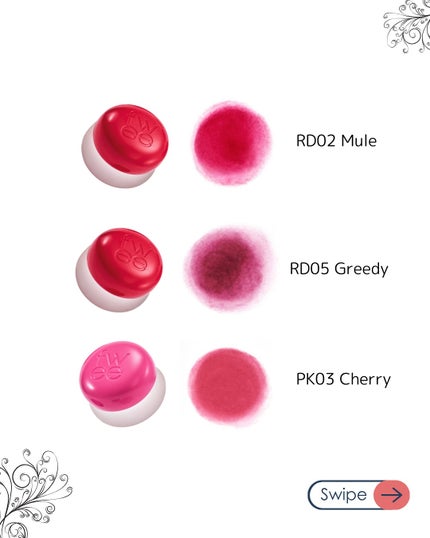 中沢 恵理 on LIPS 「❄️ブルベ冬おすすめコスメ❄️fweeのリップアンドチークブラ..」(4枚目)