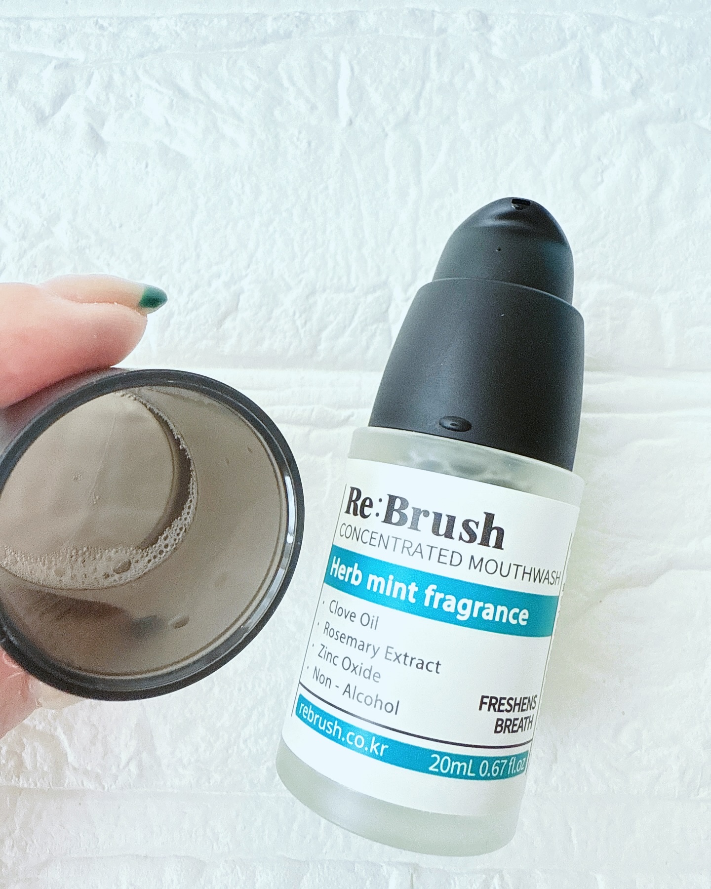 口臭除去クローブ濃縮マウスウォッシュ/Re:Brush/マウスウォッシュ・スプレーを使ったクチコミ（3枚目）