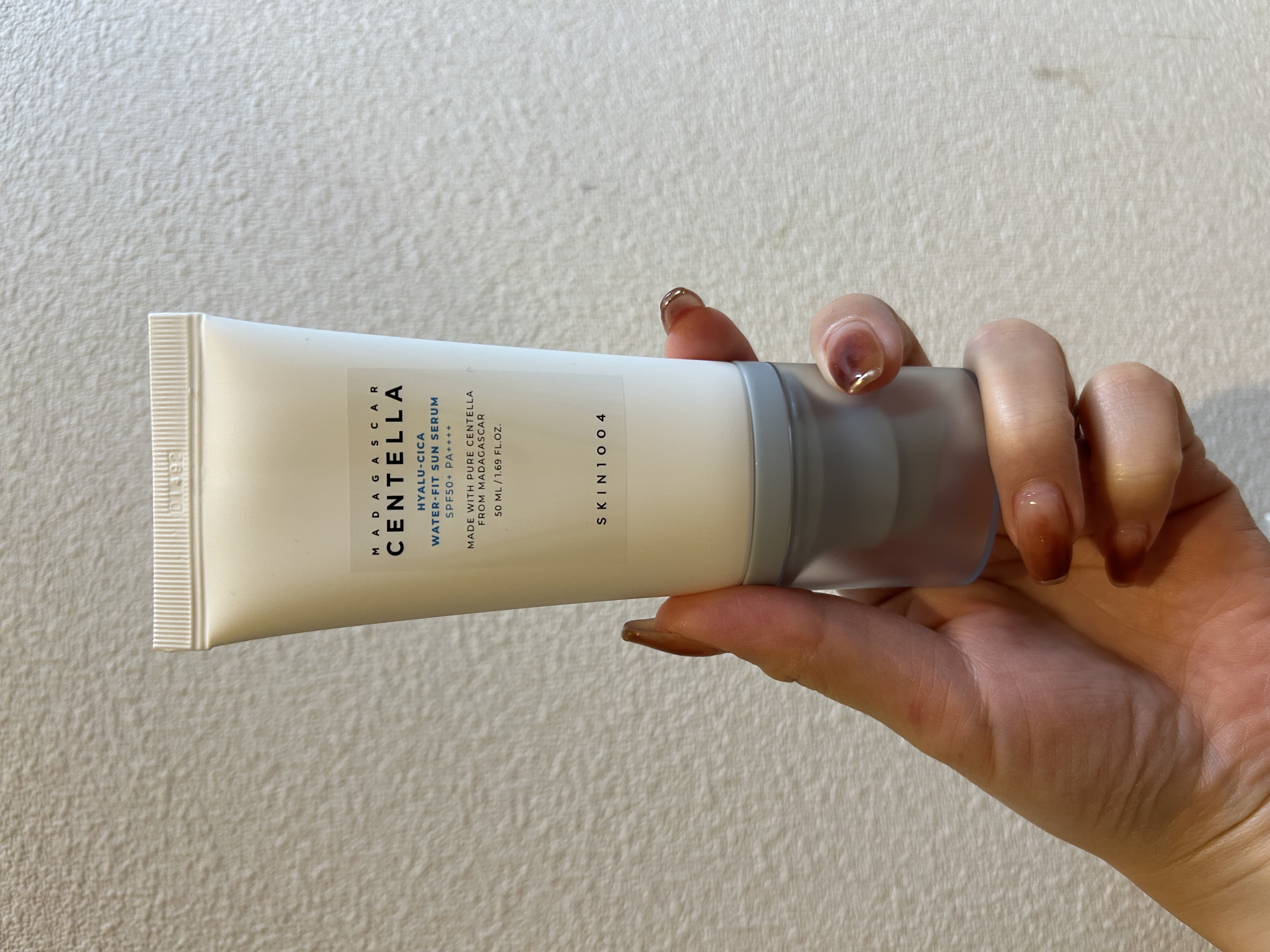 ヒアルーシカ ウォーターフィット サンセラム/SKIN1004/日焼け止めローションを使ったクチコミ（1枚目）