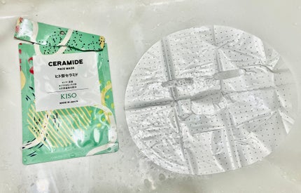 フェイスマスク ヒト型セラミド/KISO/シートマスク・パックを使ったクチコミ(5枚目)