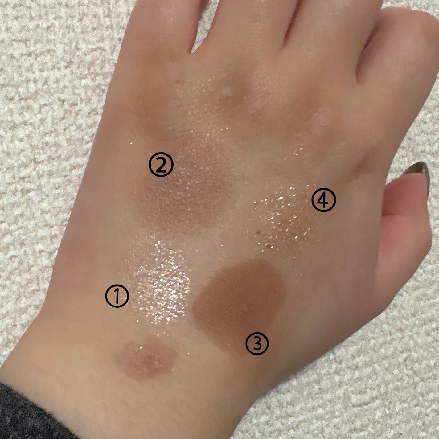 RANCABLE TRIP EYE PALETTE/IBIM/アイシャドウパレットを使ったクチコミ(2枚目)