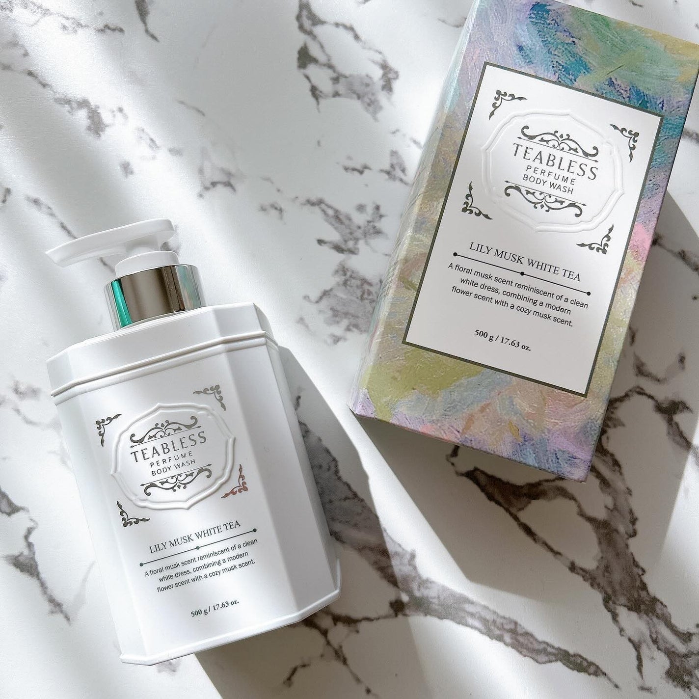 パフュームボディウォッシュ リリームスクホワイトティー/TEABLESS/ボディソープを使ったクチコミ(1枚目)