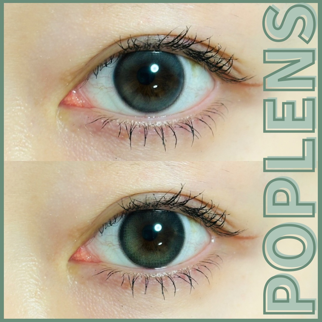 Eyelighter Glowy 1Month/OLENS/カラーコンタクトレンズを使ったクチコミ（1枚目）