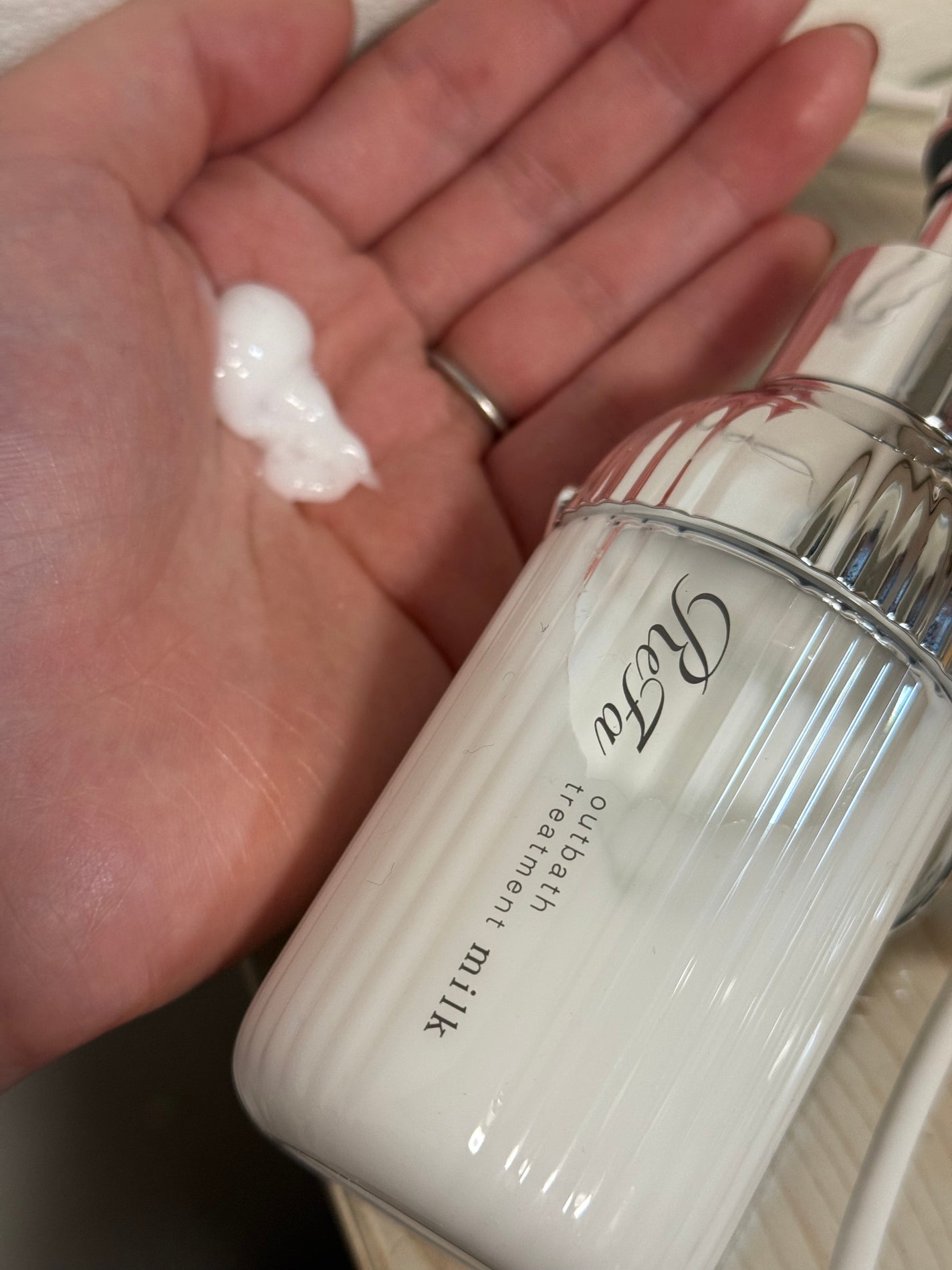 リファミルクプロテインアウトバストリートメント/ReFa/アウトバストリートメントを使ったクチコミ(2枚目)