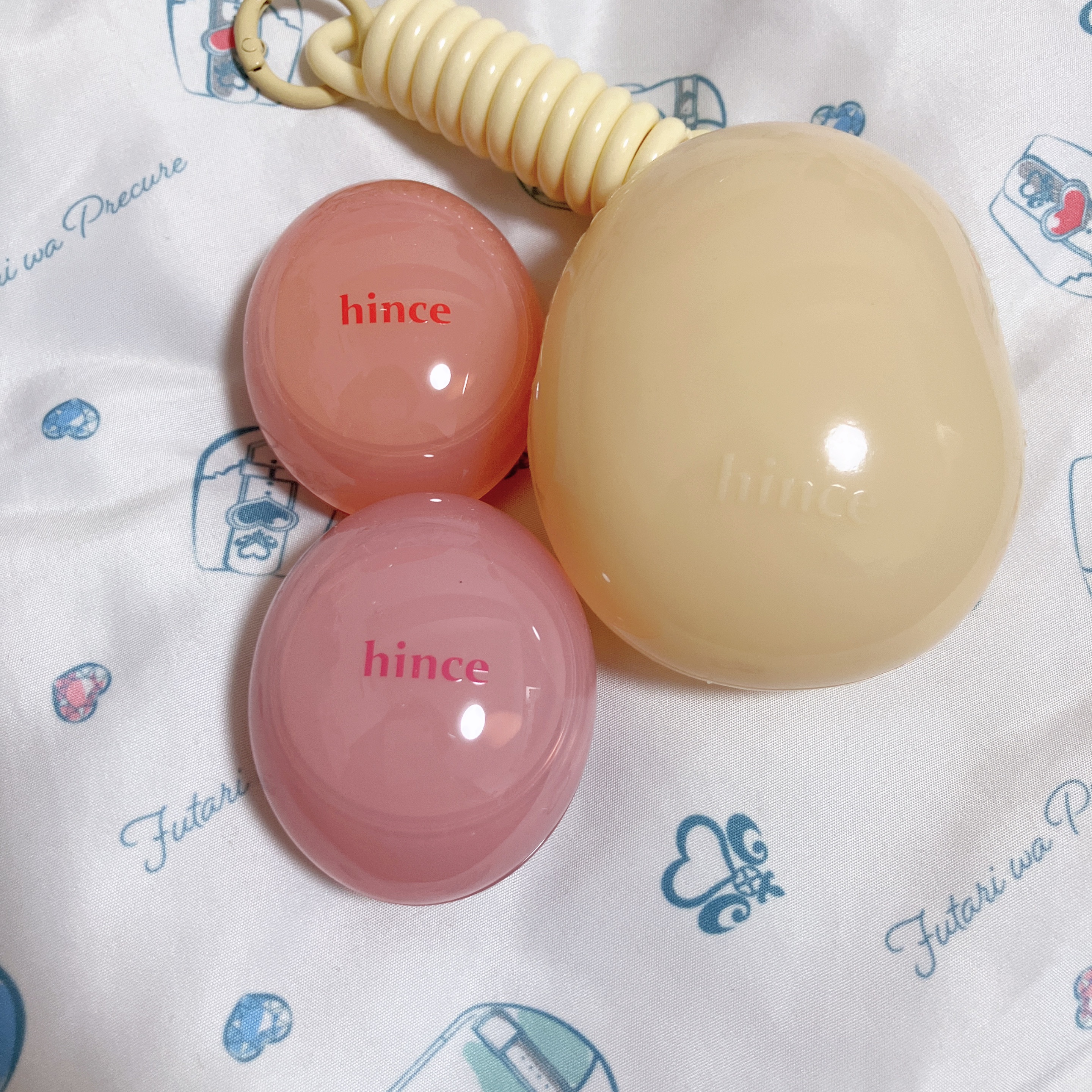 ロウグロウデューイーボール 12 プラミー/hince/リップバームを使ったクチコミ（1枚目）