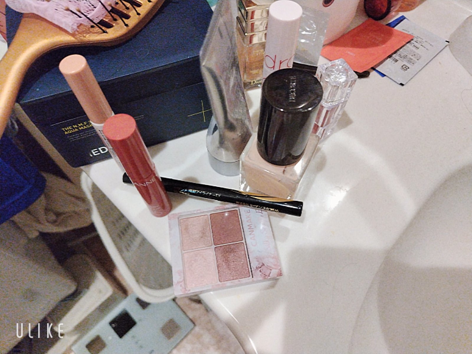 シルキースフレアイズ/キャンメイク/アイシャドウパレットを使ったクチコミ（1枚目）