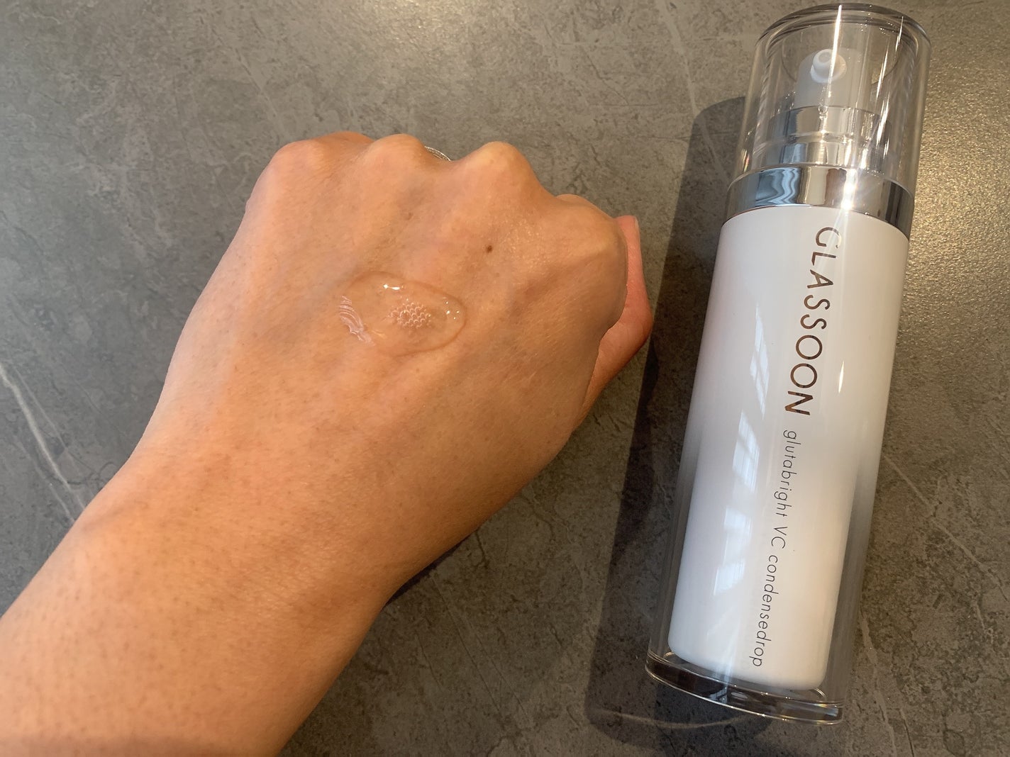 グラスーン グルタブライト VC コンデンスドロップ/GLASSOON/美容液を使ったクチコミ(2枚目)