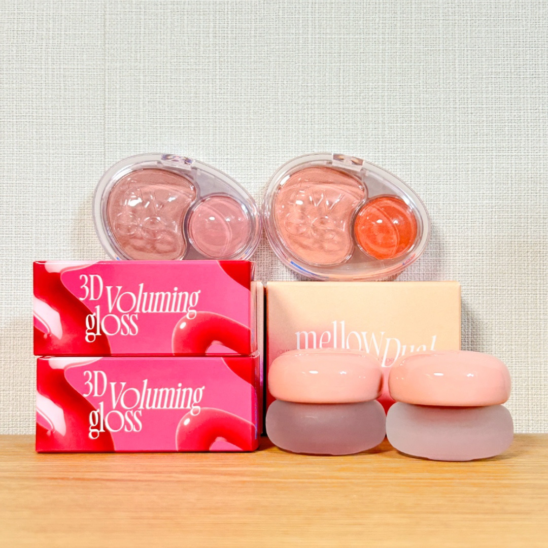 リップアンドチーク ブラーリープリンポット/fwee/口紅を使ったクチコミ（1枚目）