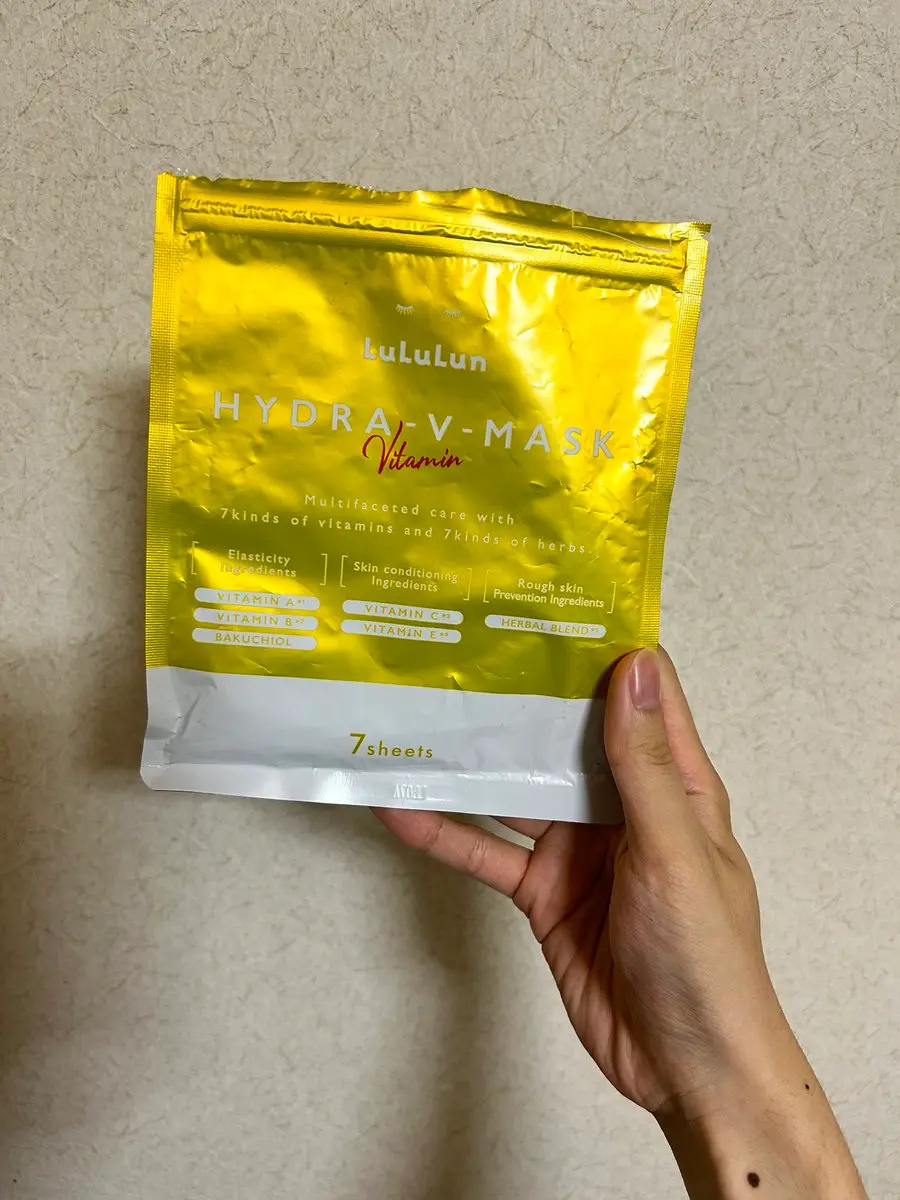 ルルルン ハイドラ V マスク/ルルルン/シートマスク・パックを使ったクチコミ（1枚目）