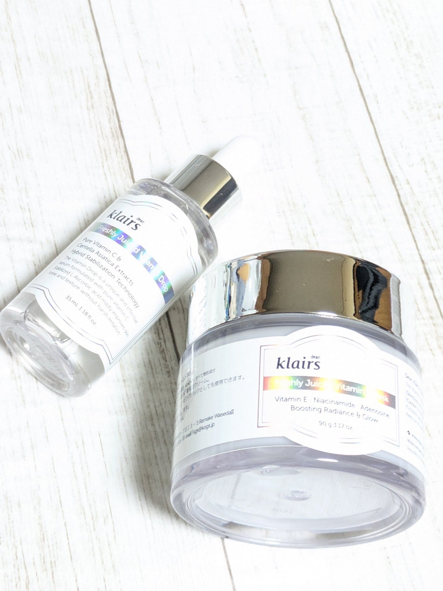 フレッシュリージュースドビタミンEマスク(90g)/Klairs/フェイスクリームを使ったクチコミ(9枚目)