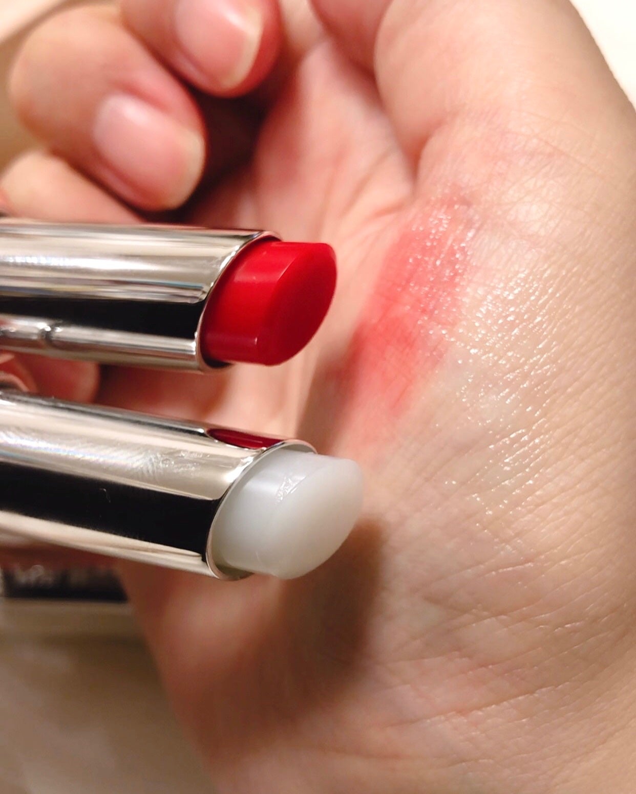 ナチュラルメルティングハニーリップバーム/YNM/口紅を使ったクチコミ(2枚目)