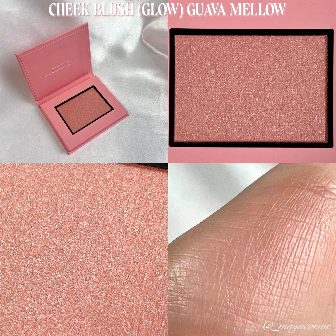 チークブラッシュ(グロウ)/ブリリアージュ/パウダーチークを使ったクチコミ(4枚目)