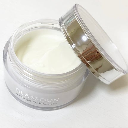 グラスーン グルタブライト VC リフタンクリーム/GLASSOON/フェイスクリームを使ったクチコミ(2枚目)