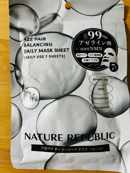 アゼペア デイリーシートマスク/ネイチャーリパブリック/シートマスク・パックを使ったクチコミ(1枚目)