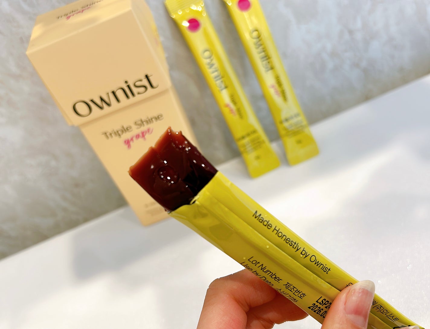 トリプルシャイン グレープ/Ownist/美容サプリメントを使ったクチコミ(6枚目)