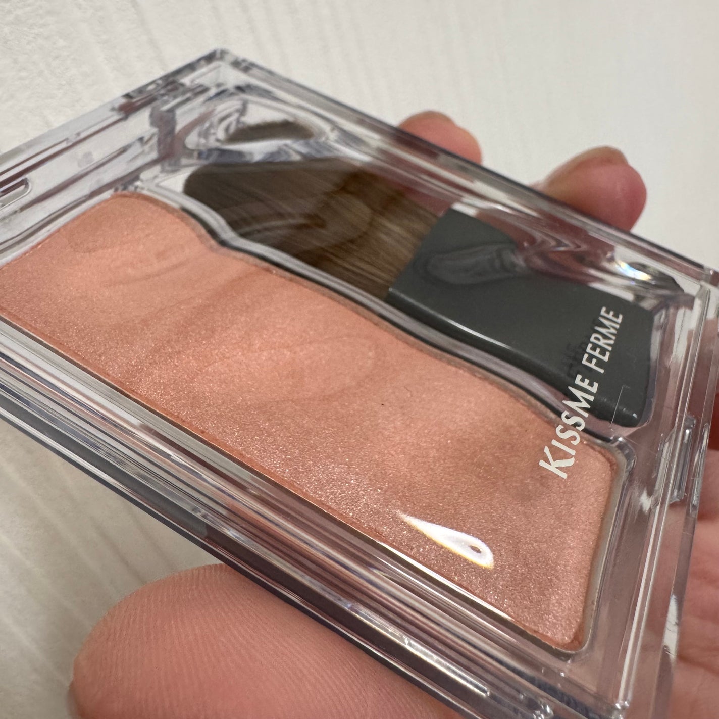 キスミー フェルム グロウインチーク /キスミー/パウダーチークを使ったクチコミ(2枚目)