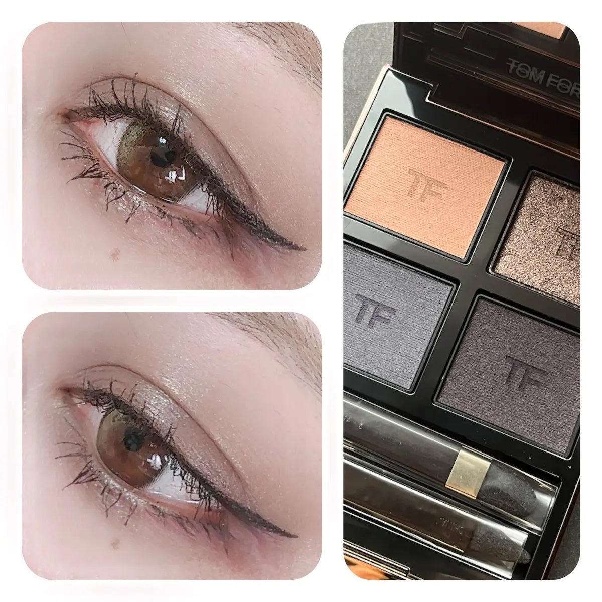 アイ カラー クォード/TOM FORD BEAUTY/アイシャドウパレットを使ったクチコミ(2枚目)